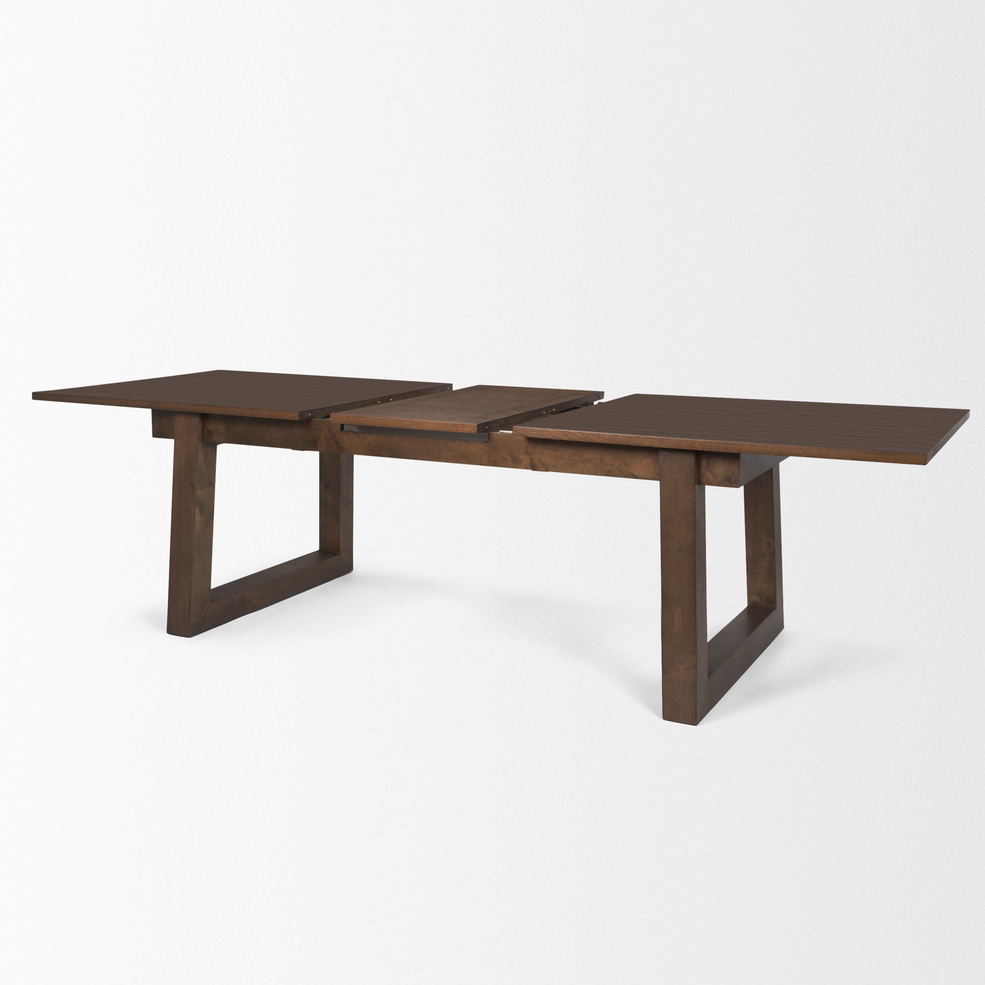 OAK EXTENDABLE DINING TABLE