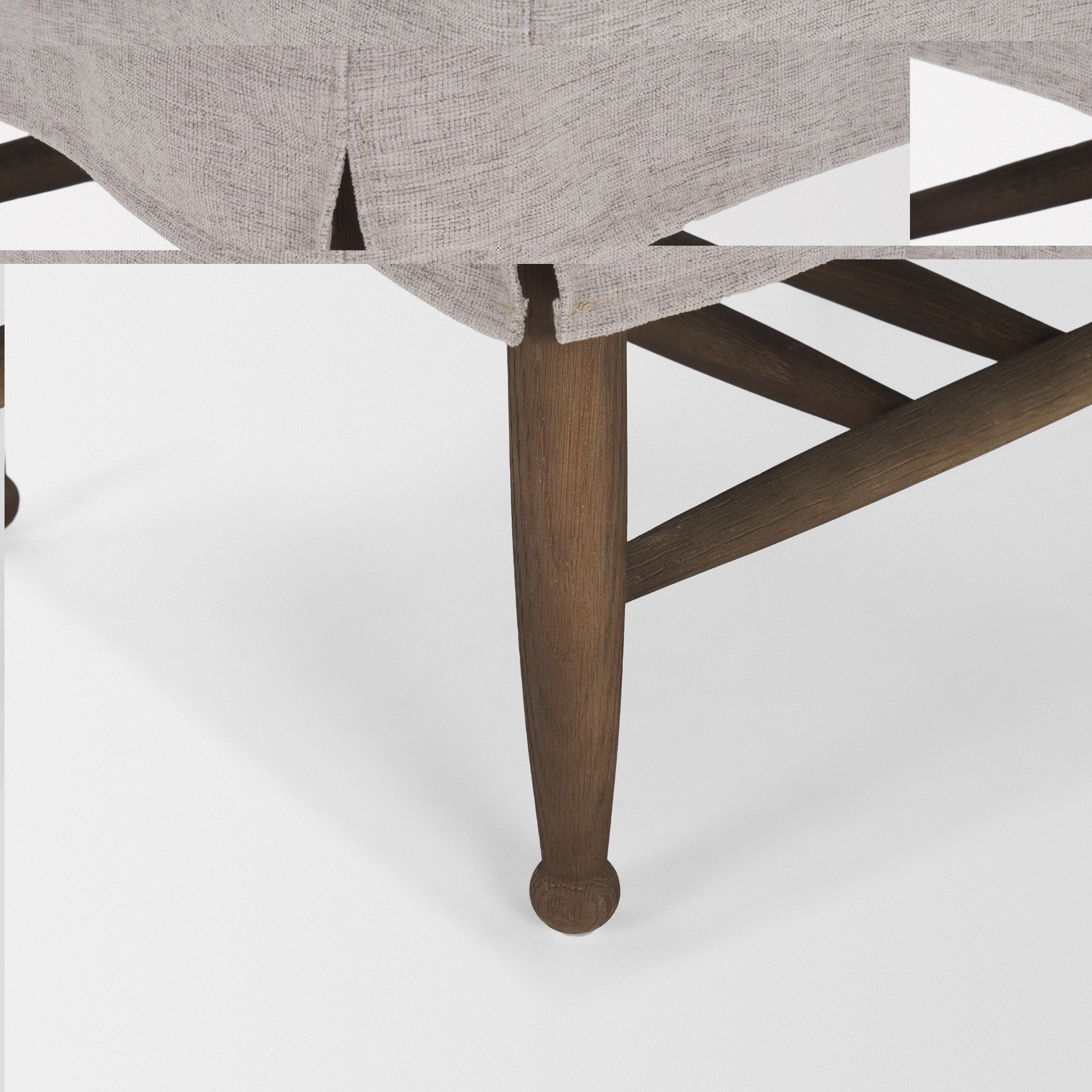 WHITLEY GREY OAK DINING CHAIRS