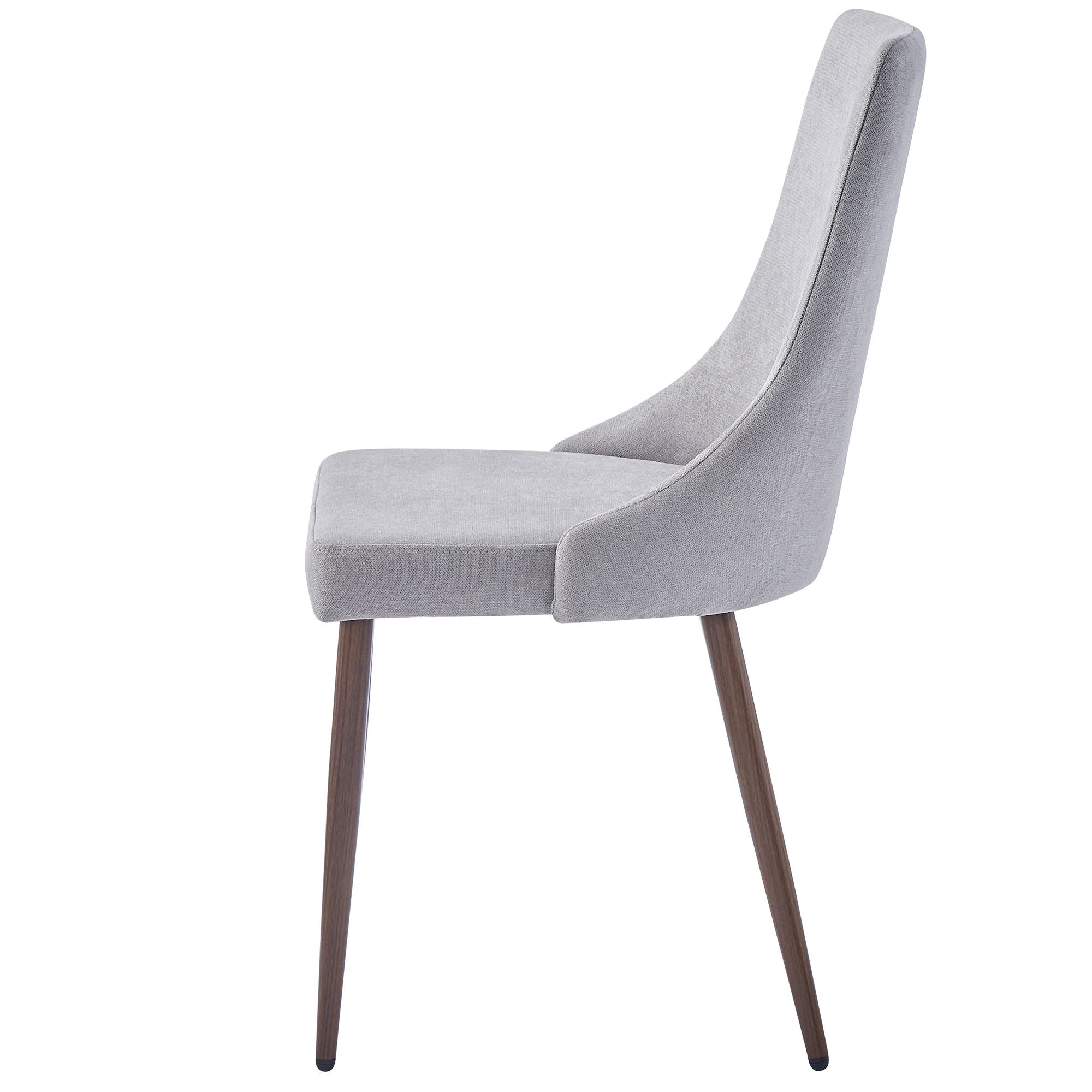 Cora Chair - Grey 24 x 17.75 x 36.25