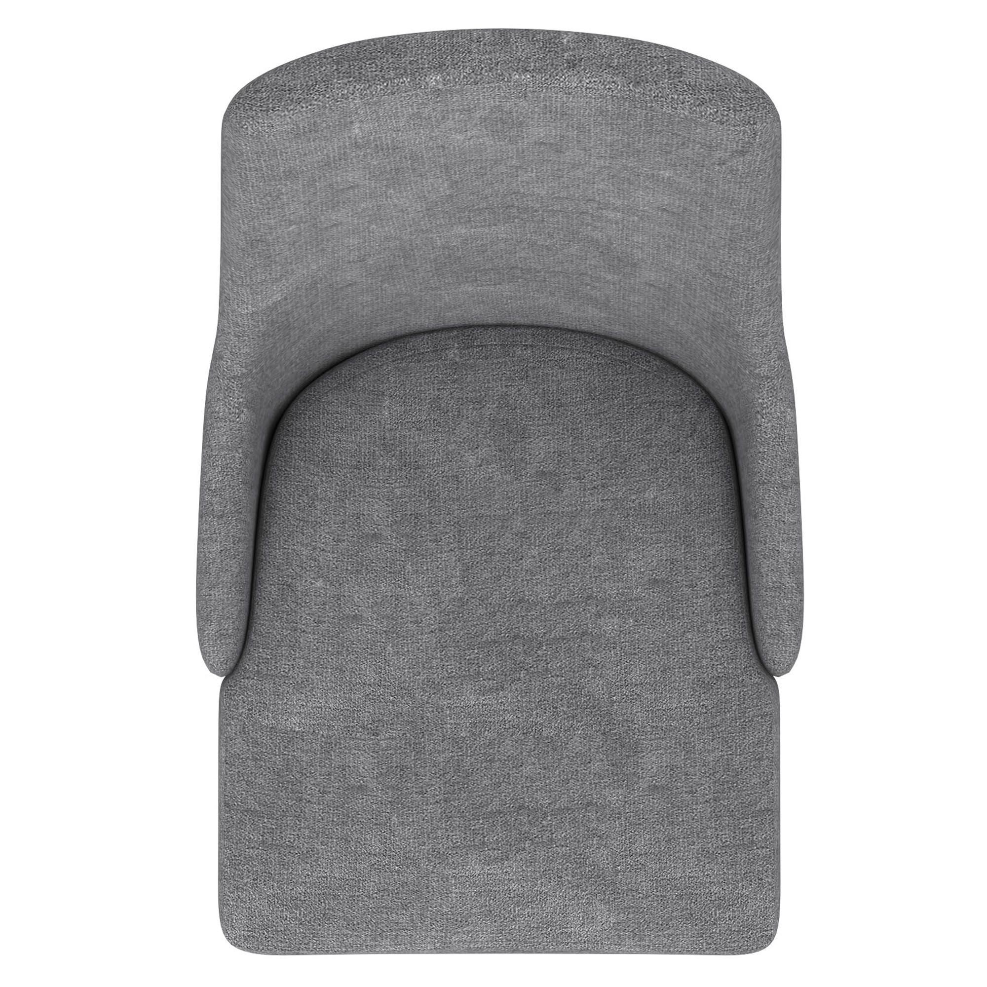 Cora Chair - Grey 24 x 17.75 x 36.25