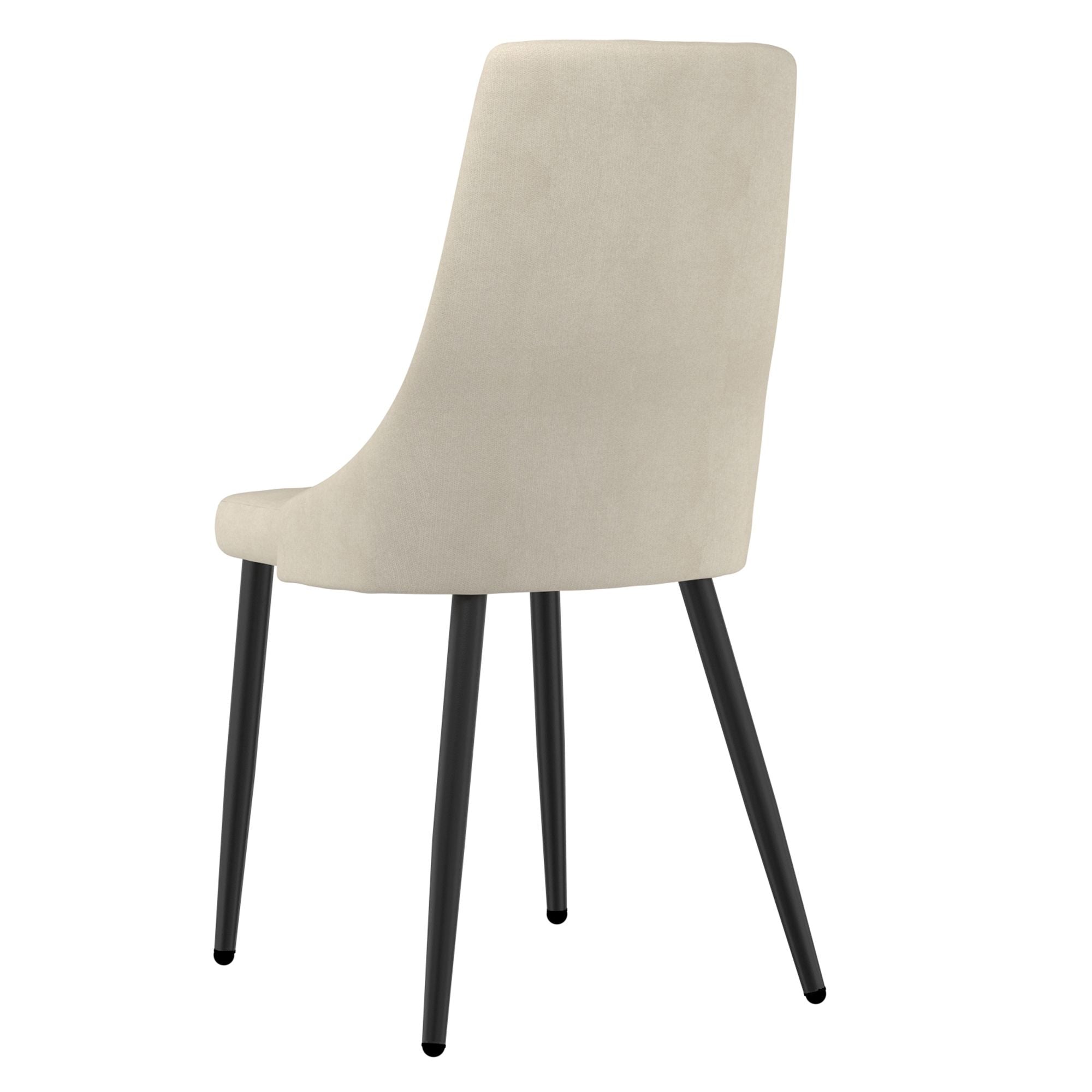 Cora Chair - Beige 24 x 17.75 x 36.25