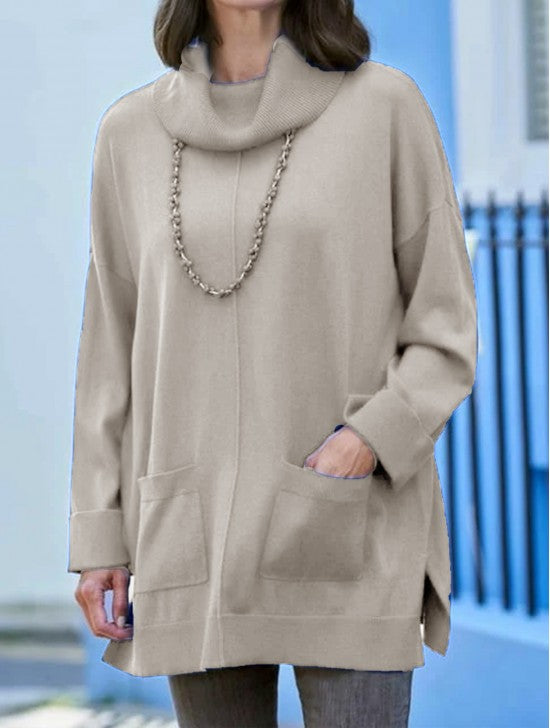 Pullover Turtleneck Sweater