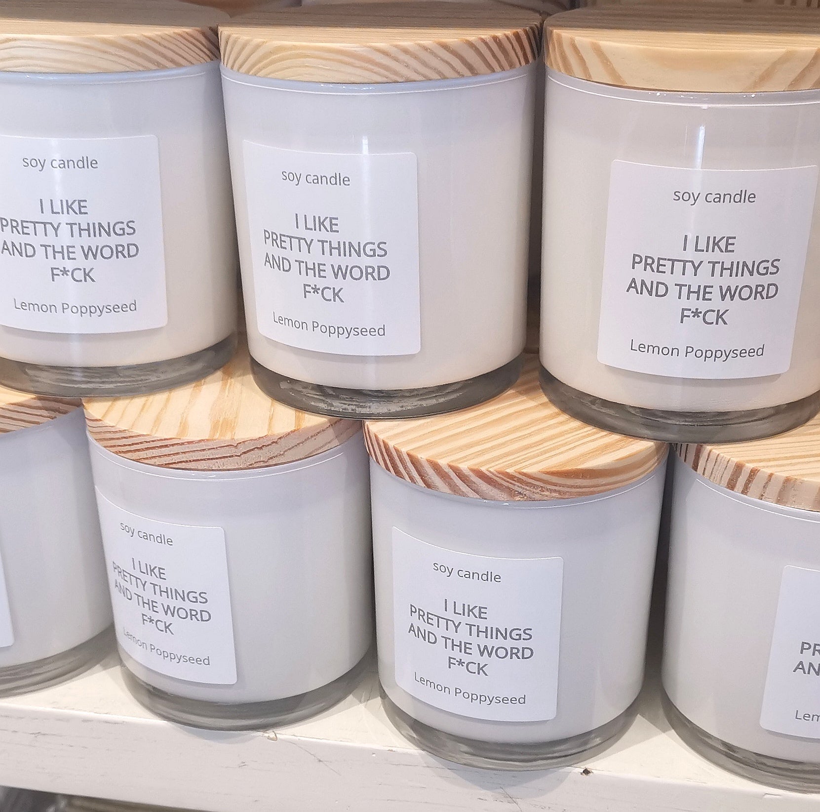 I Like Pretty Things and the Word F*ck Candle - Soy