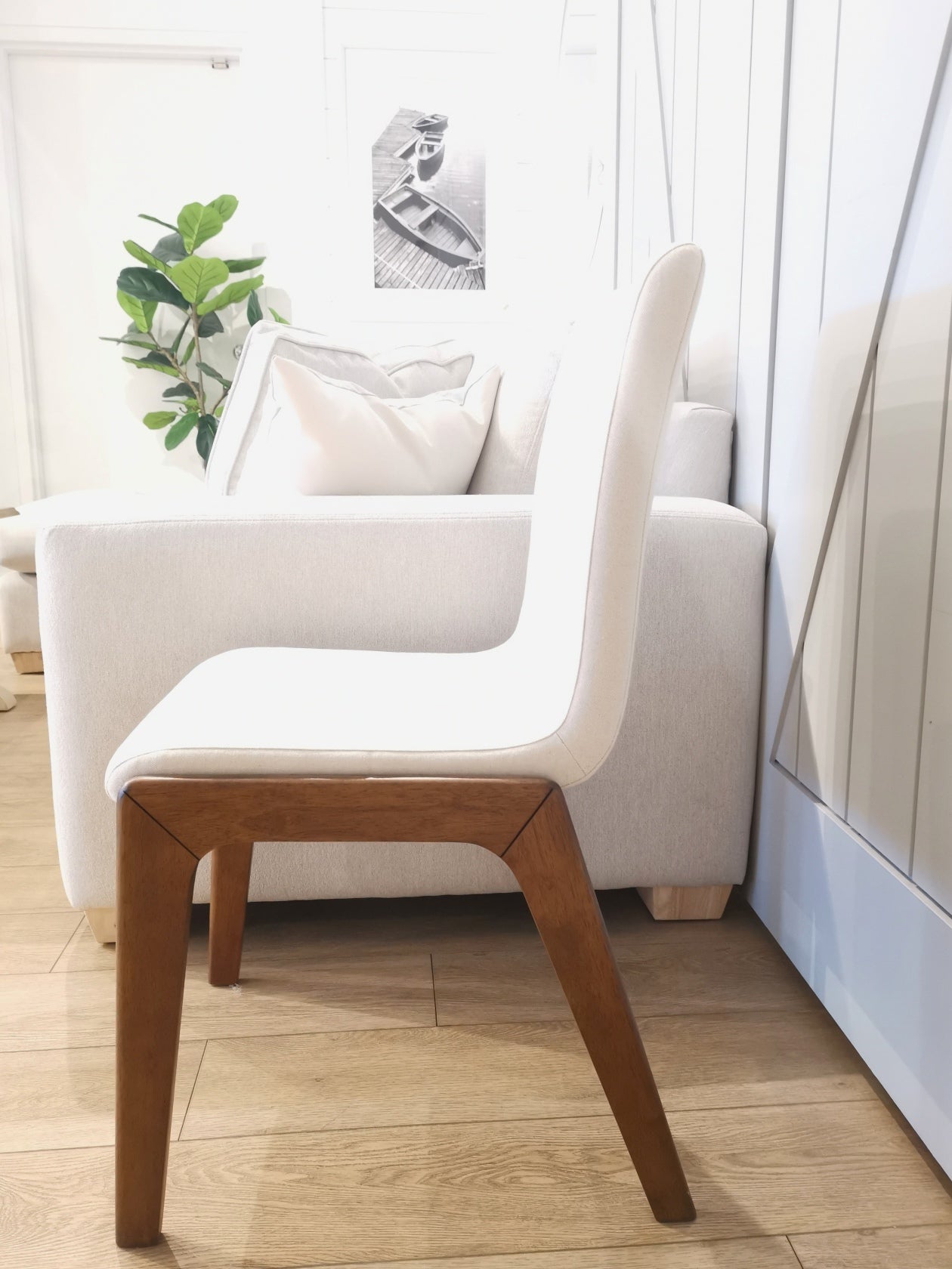 Remix Dining Chair - Cream