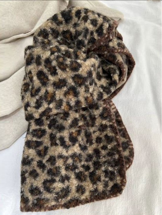 Warm Knitted Wool Soft Scarves