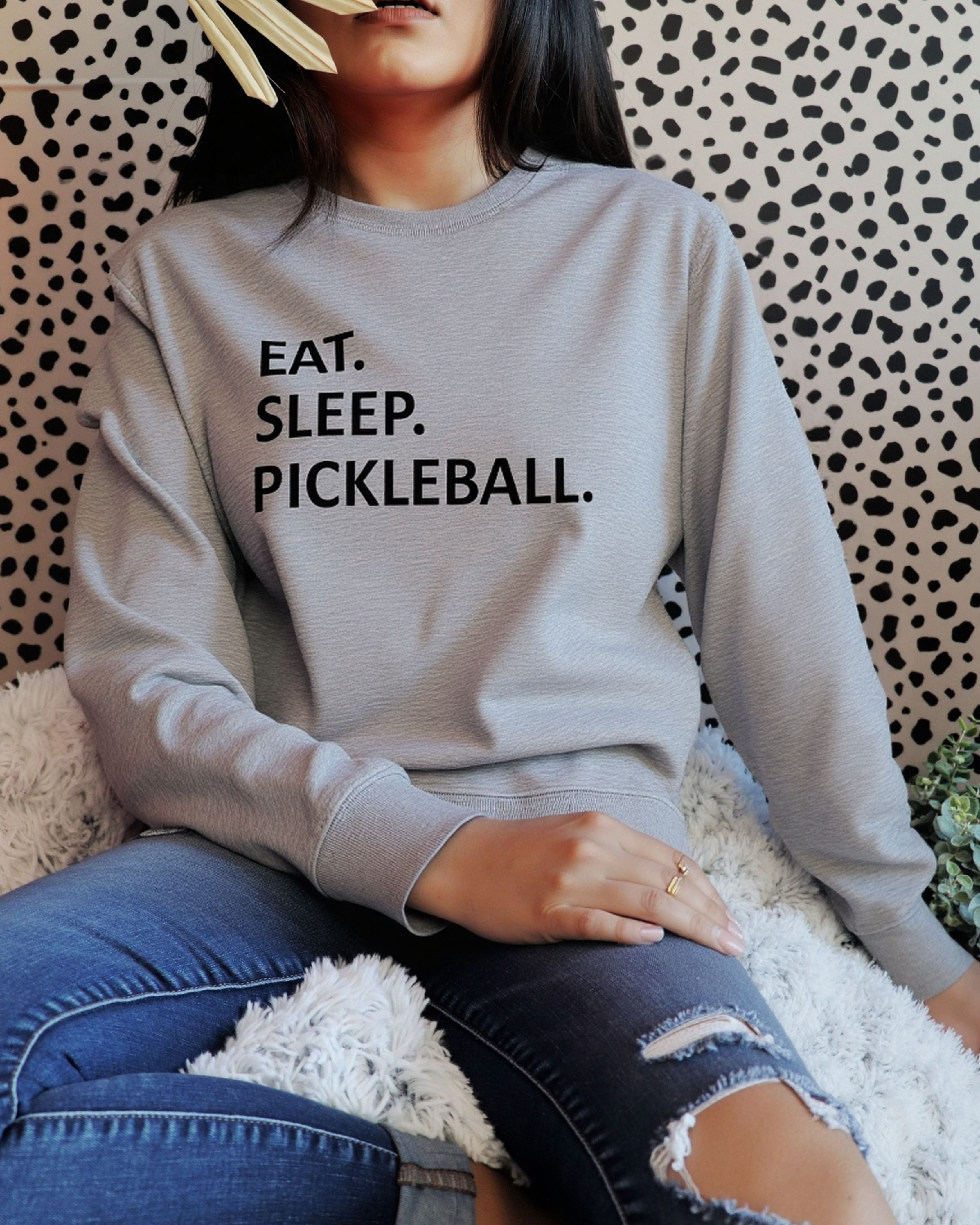 Graphic Crewneck Sweaters