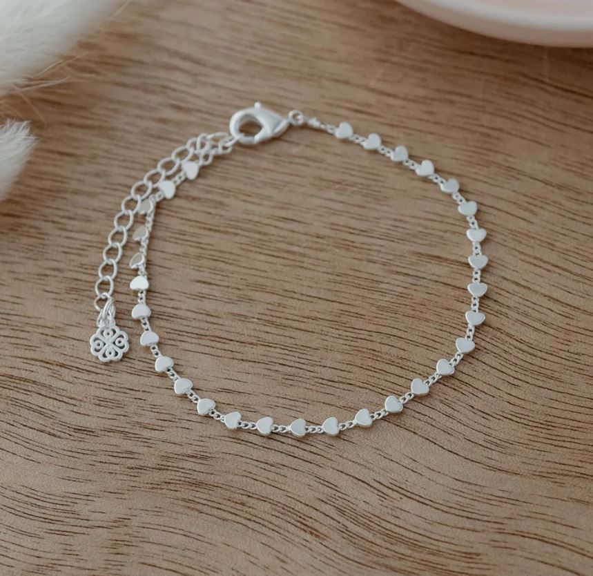 Heart Chain Bracelet