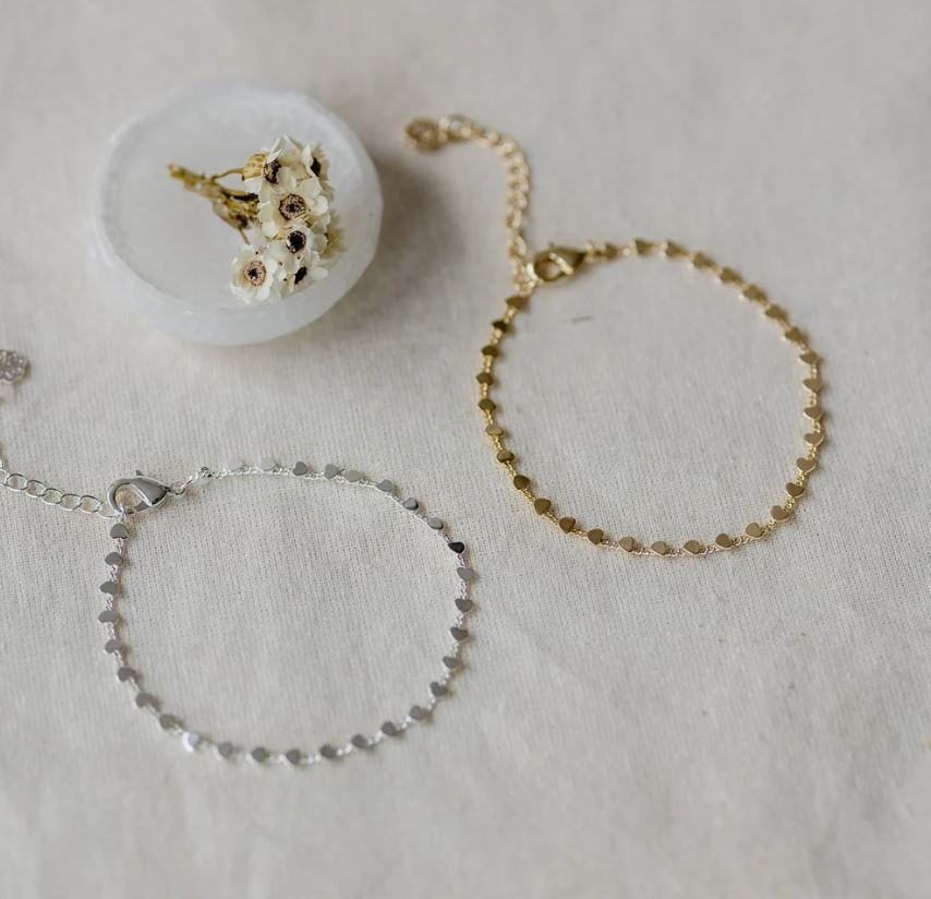 Heart Chain Bracelet