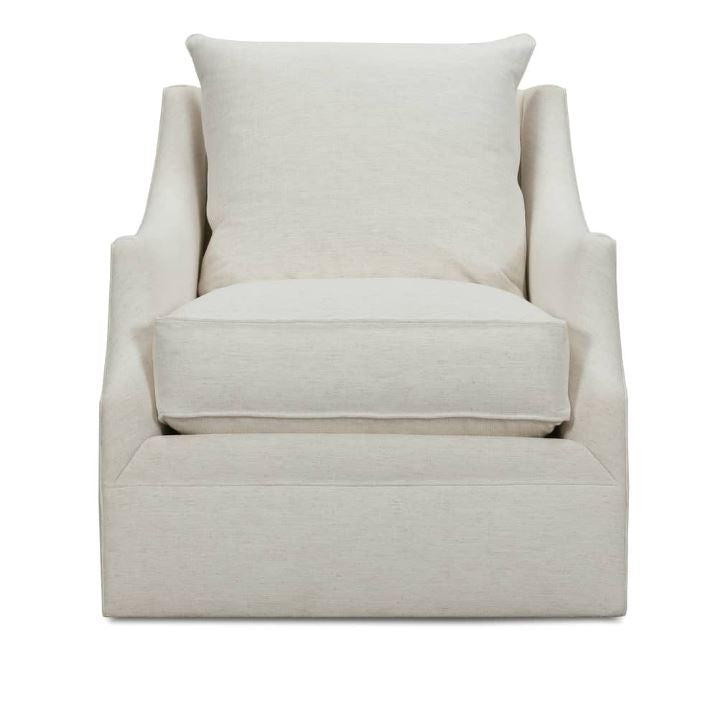 KARA SWIVEL CHAIR  NATURAL L 33" x W 39" x H 38"
