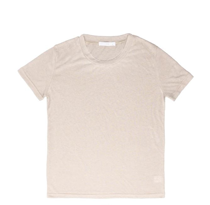 100% pre-washed organic Linen T-shirt