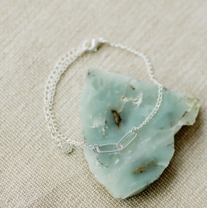 LINKED FOREVER ANKLET