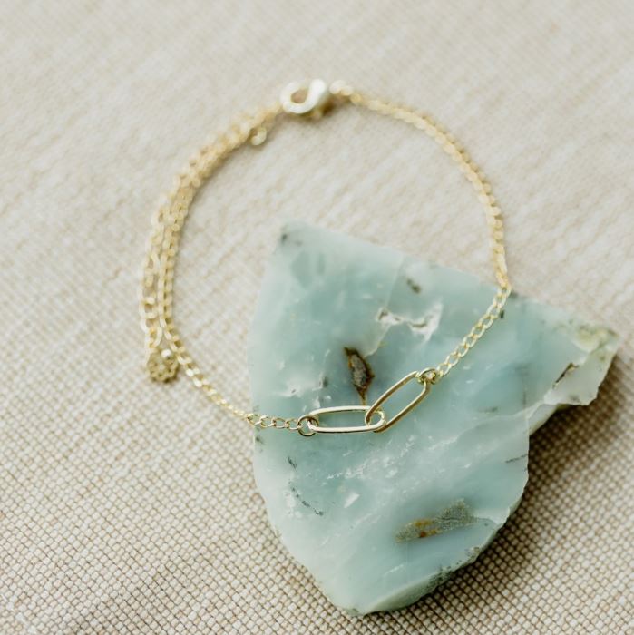 LINKED FOREVER ANKLET