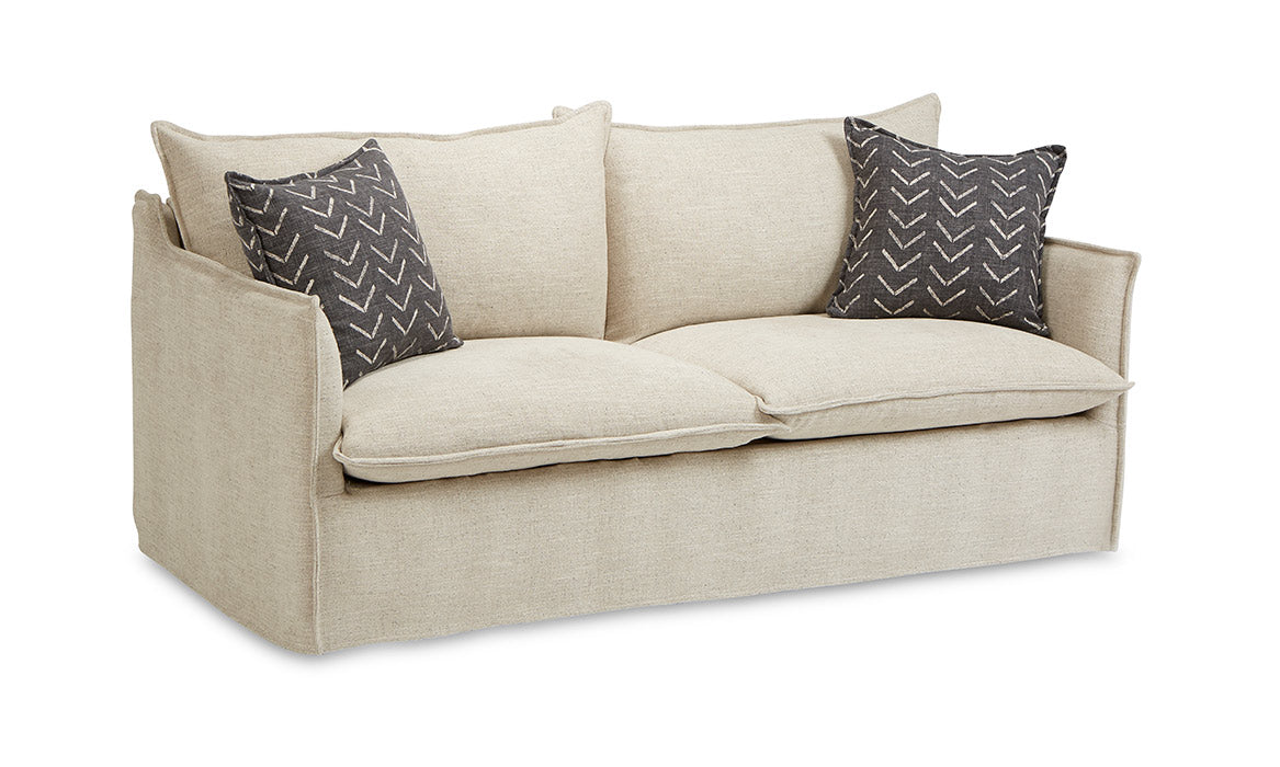 Luna Slipcover Sofa Allver Scour 98x37x37 #36