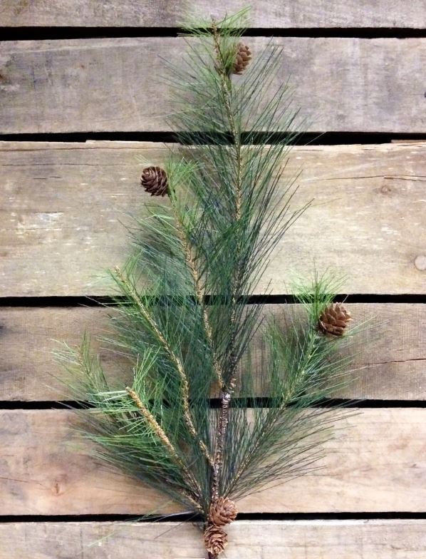 29" LONG NEEDLE PINE SPRAY