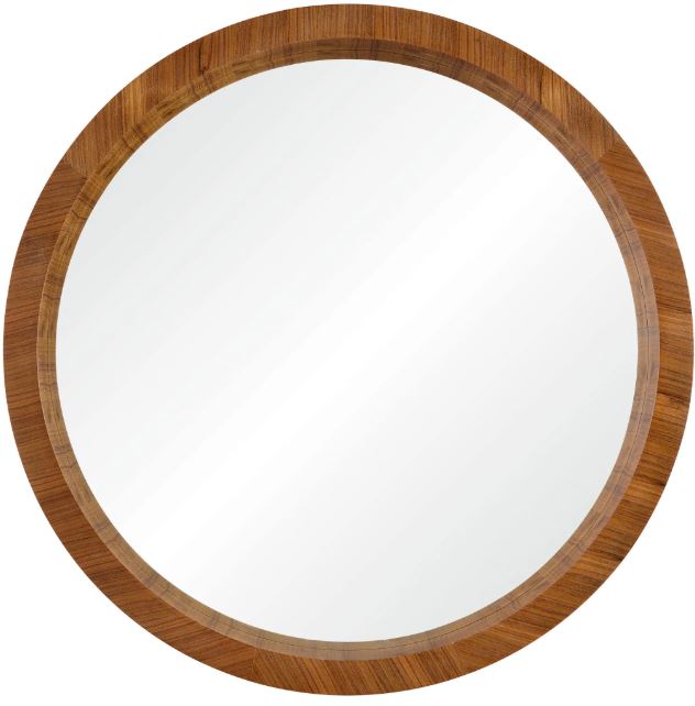 Brynjar Round Mirror 33x33"