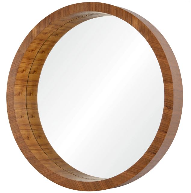 Brynjar Round Mirror 33x33"