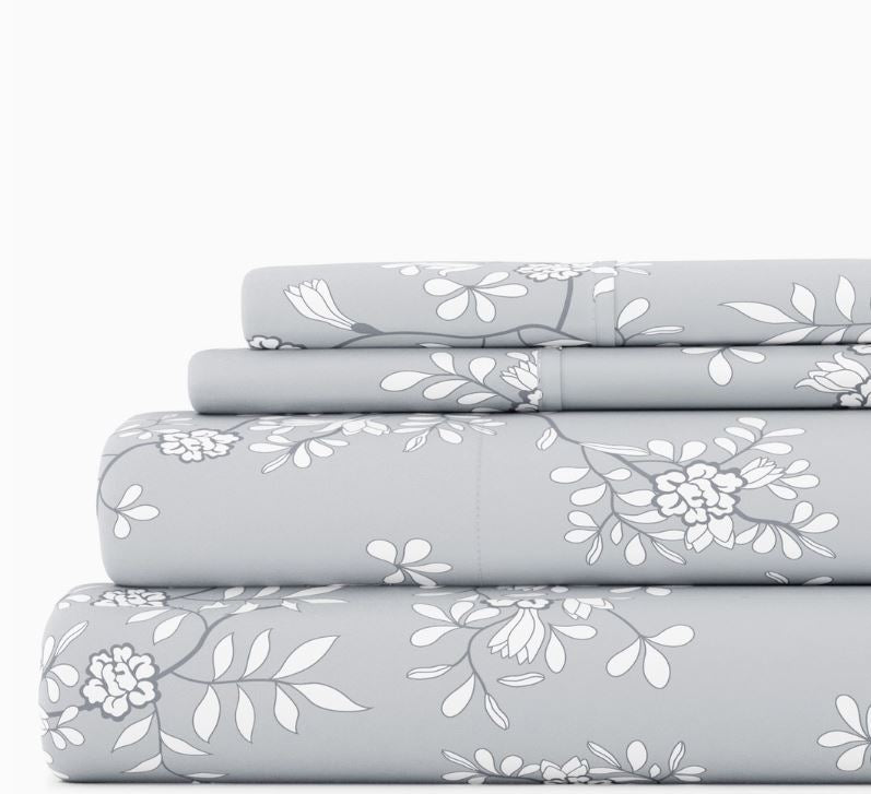 HOME TREILLIS VINE PATTEREN LIGHT GREY