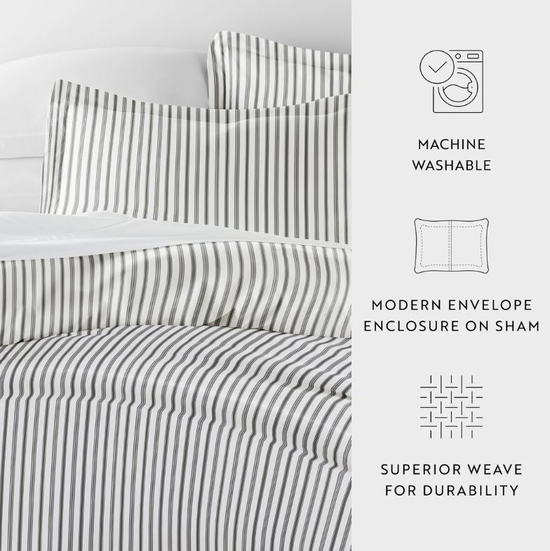 Vertical Dreams Pattern - Duvet Cover Set