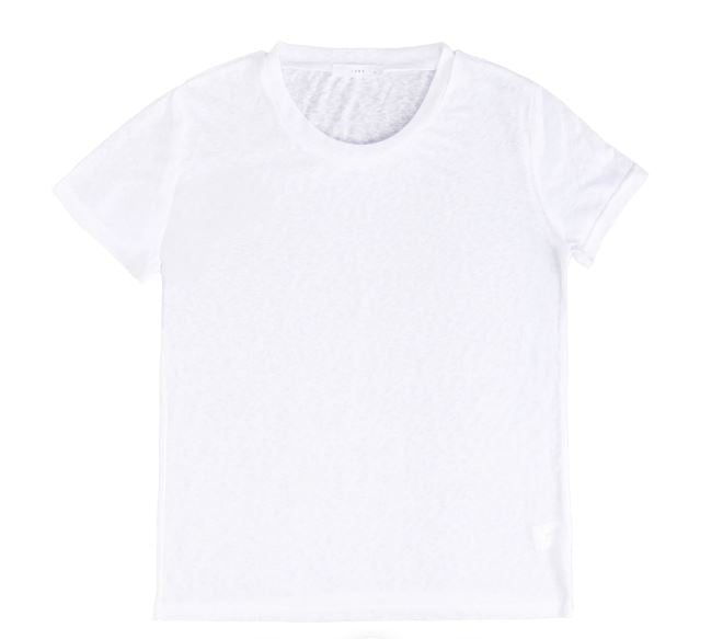 100% pre-washed organic Linen T-shirt